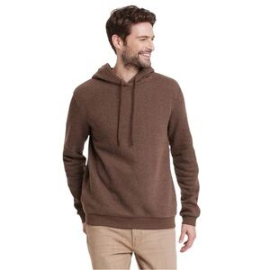 Goodfellow & Co Men's Sweater Knit  Long Sleeve Hoodie Brown Size L
